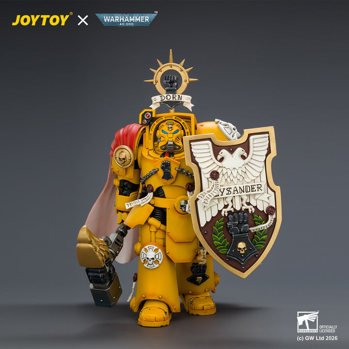 インペリアル・フィスト ダーナス・ライサンダー（サンダーハンマー＆ストームシールド装備） 1/18スケール