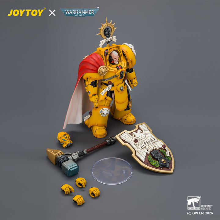インペリアル・フィスト ダーナス・ライサンダー（サンダーハンマー＆ストームシールド装備） 1/18スケール