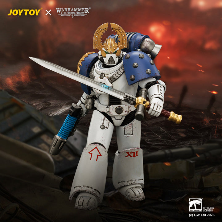 ワールドイーター MKVI タクティカル・サージェント プラズマピストル＆パワーソード装備 1/18スケール