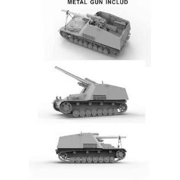 【決算セール対象！】 1/35 ドイツ Sd.Kfz.165 フンメル 初期生産型
