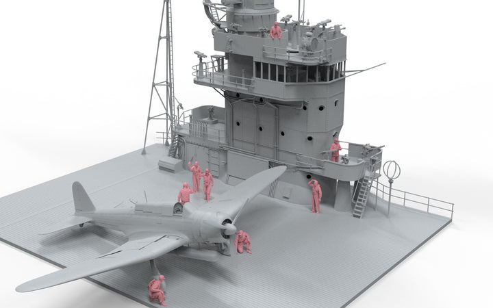 1/35 WWII 日本海軍 甲板員セット