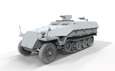 【決算セール対象！】 1/35 ドイツ Sd.Kfz.251/1 Ausf.D 装甲兵員輸送車型