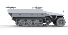 【決算セール対象！】 1/35 ドイツ Sd.Kfz.251/1 Ausf.D 装甲兵員輸送車型