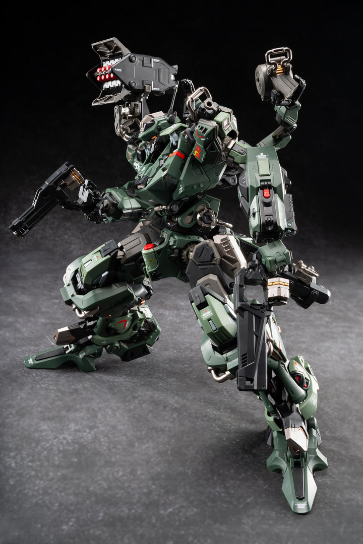 MNP-CR02A 忠勇級 高可動プラモデル  六五式・戟虎II型・突撃型