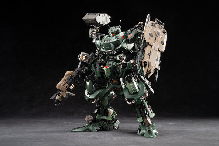 MNP-CR02A 忠勇級 高可動プラモデル  六五式・戟虎II型・突撃型
