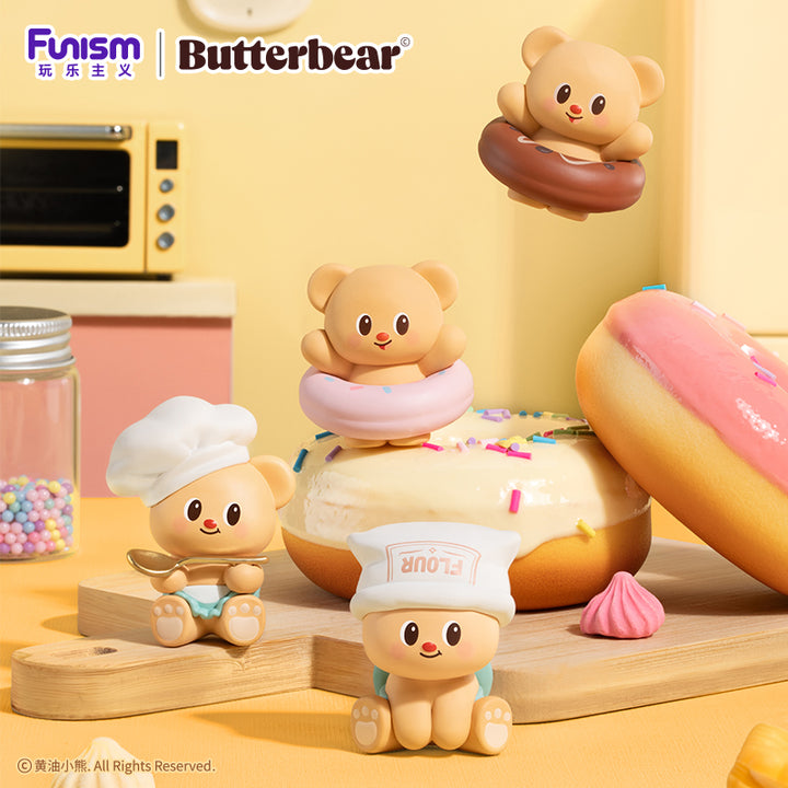 (単品販売)バターベア Baked with Loveシリーズ キュービーフェイス ブラインドボックス