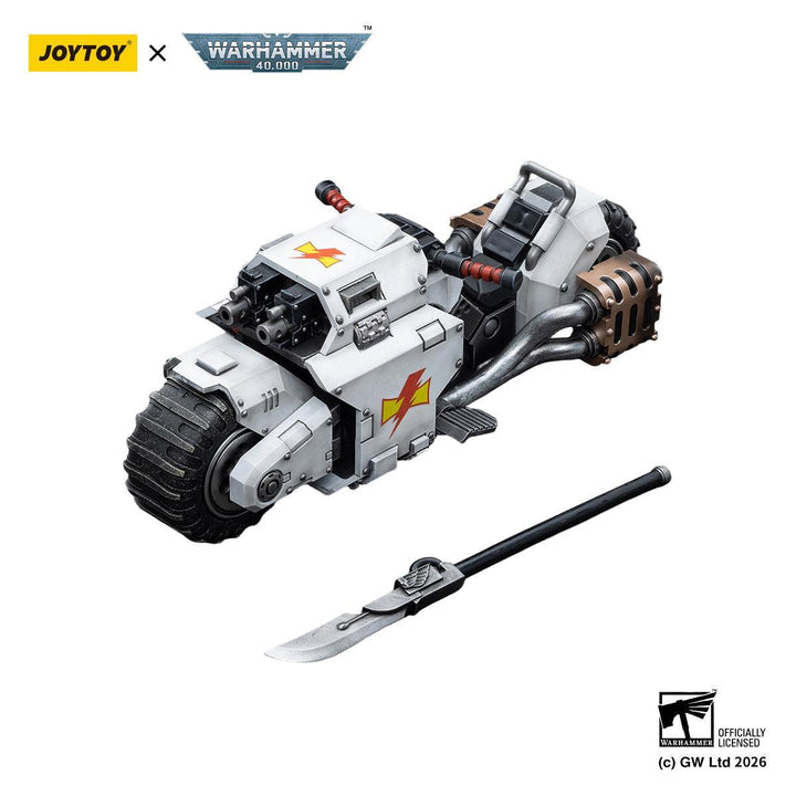 ホワイトスカー レイダーパターン・コンバットバイク 1/18スケール