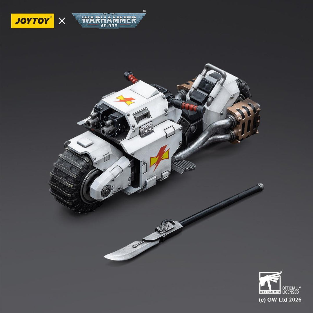 ホワイトスカー レイダーパターン・コンバットバイク 1/18スケール