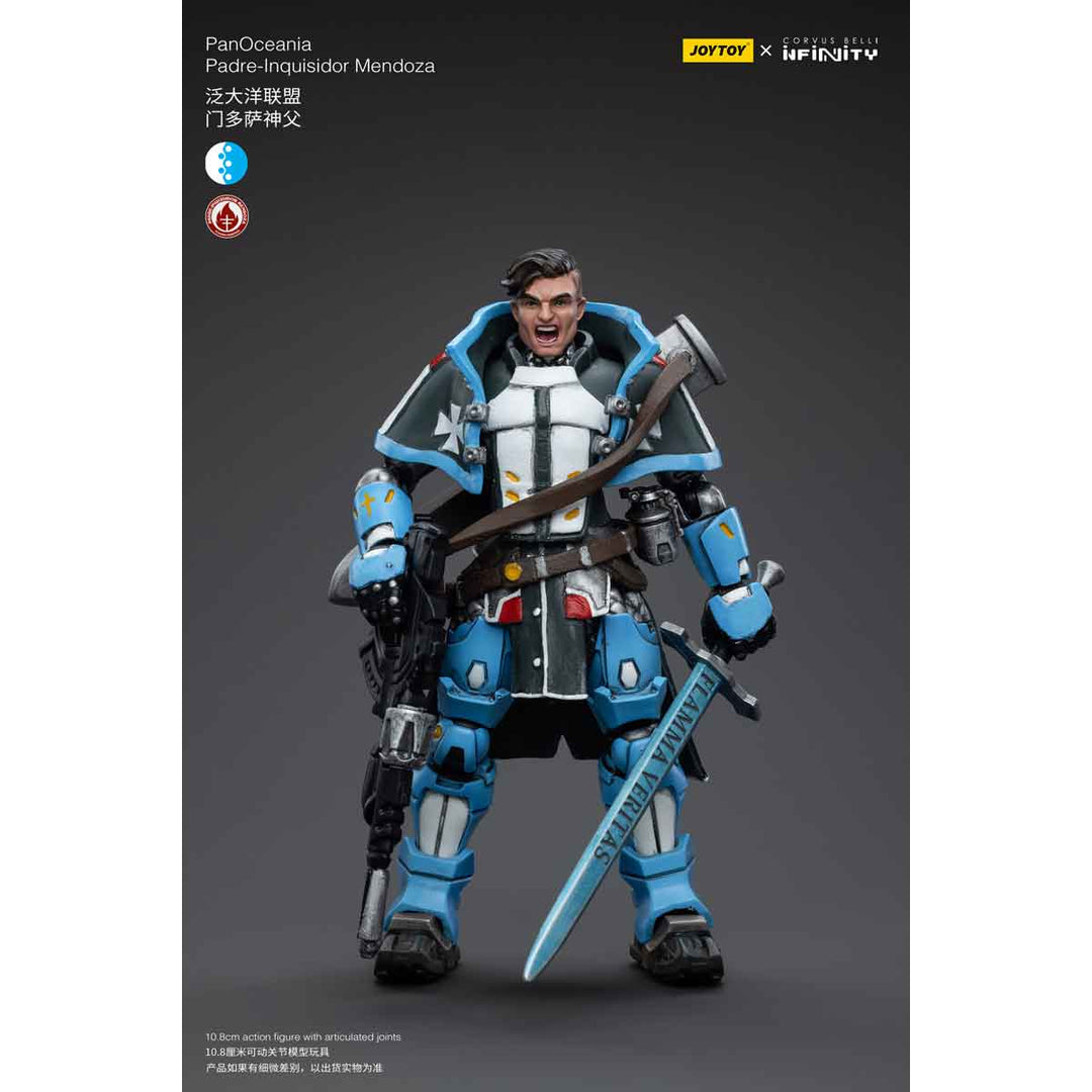 【決算セール対象！】 パン・オセアニア 審判者 メンドサ神父(PanOceania Padre-Inquisidor Mendoza) 1/18スケール