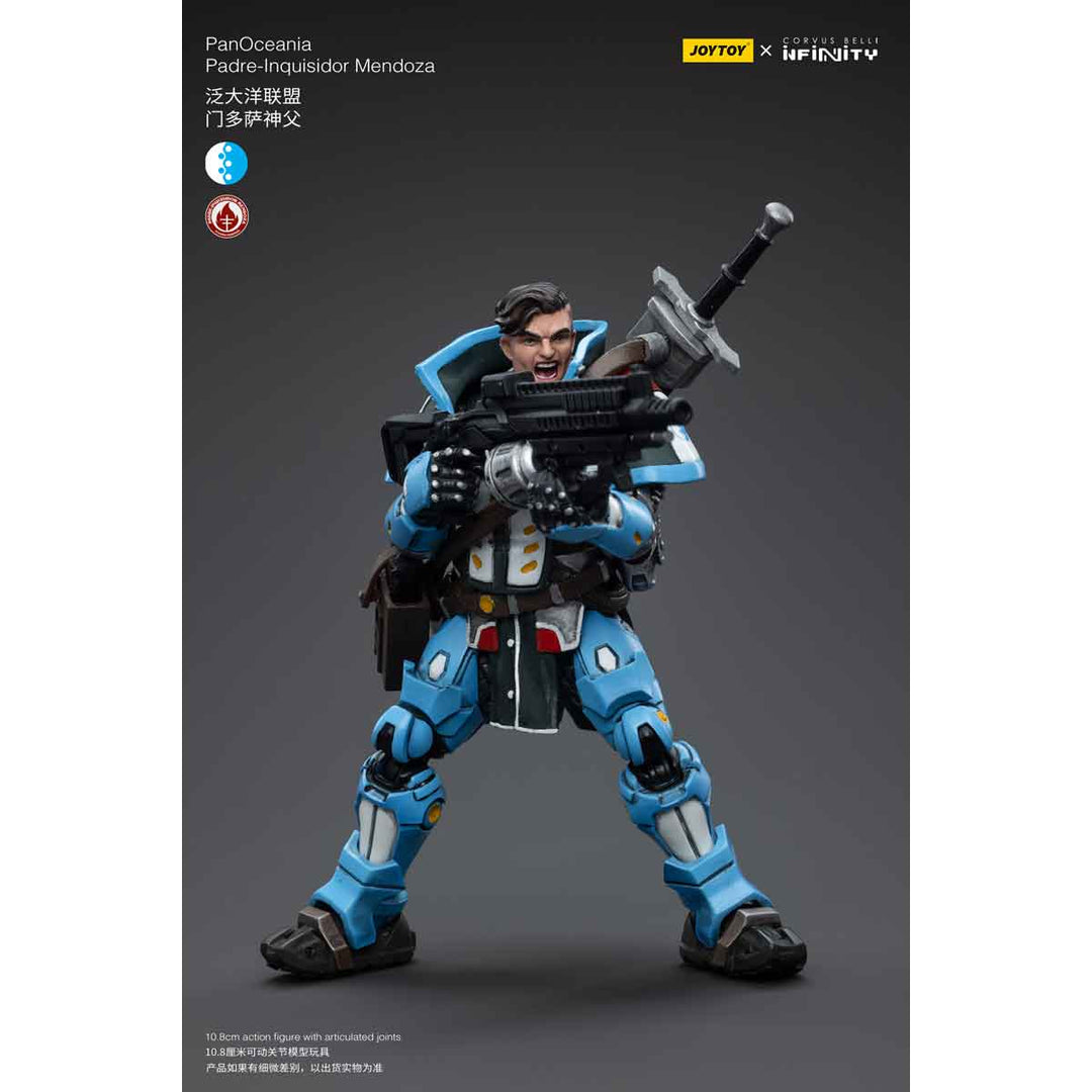 【決算セール対象！】 パン・オセアニア 審判者 メンドサ神父(PanOceania Padre-Inquisidor Mendoza) 1/18スケール