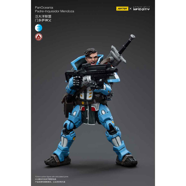 【決算セール対象！】 パン・オセアニア 審判者 メンドサ神父(PanOceania Padre-Inquisidor Mendoza) 1/18スケール