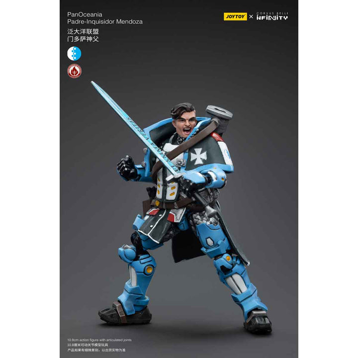 【決算セール対象！】 パン・オセアニア 審判者 メンドサ神父(PanOceania Padre-Inquisidor Mendoza) 1/18スケール