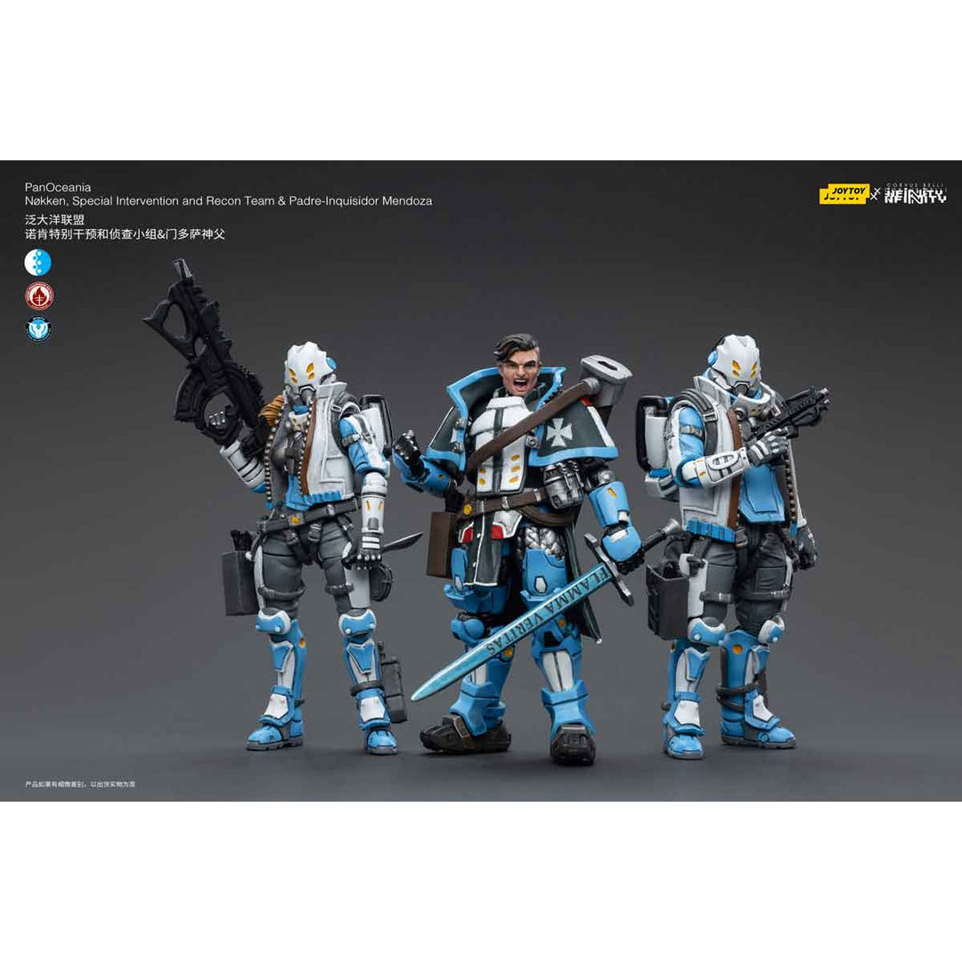 【決算セール対象！】 パン・オセアニア 審判者 メンドサ神父(PanOceania Padre-Inquisidor Mendoza) 1/18スケール