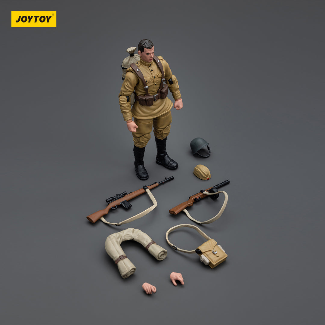 ハードコア・コールドプレイ WWII ソビエト歩兵 1/18スケール