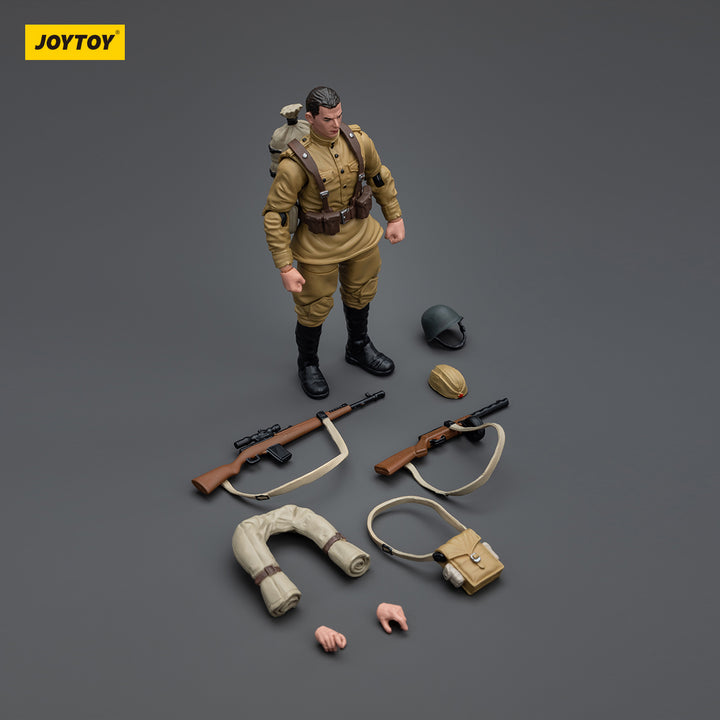 ハードコア・コールドプレイ WWII ソビエト歩兵 1/18スケール