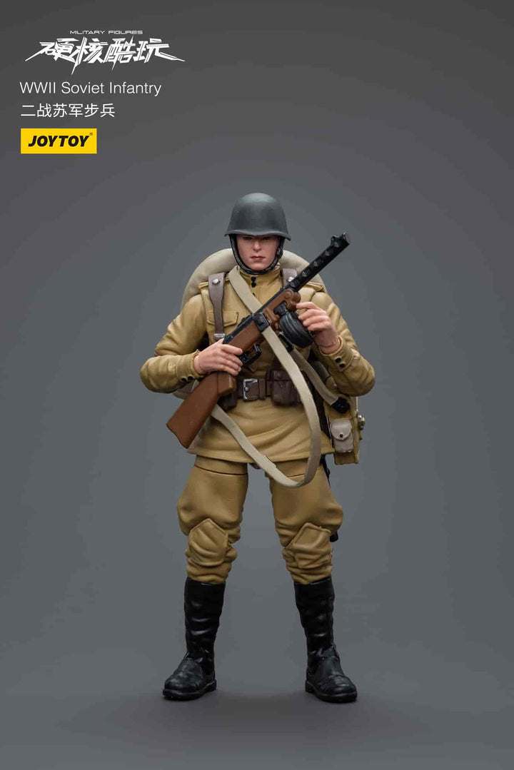 ハードコア・コールドプレイ WWII ソビエト歩兵 1/18スケール