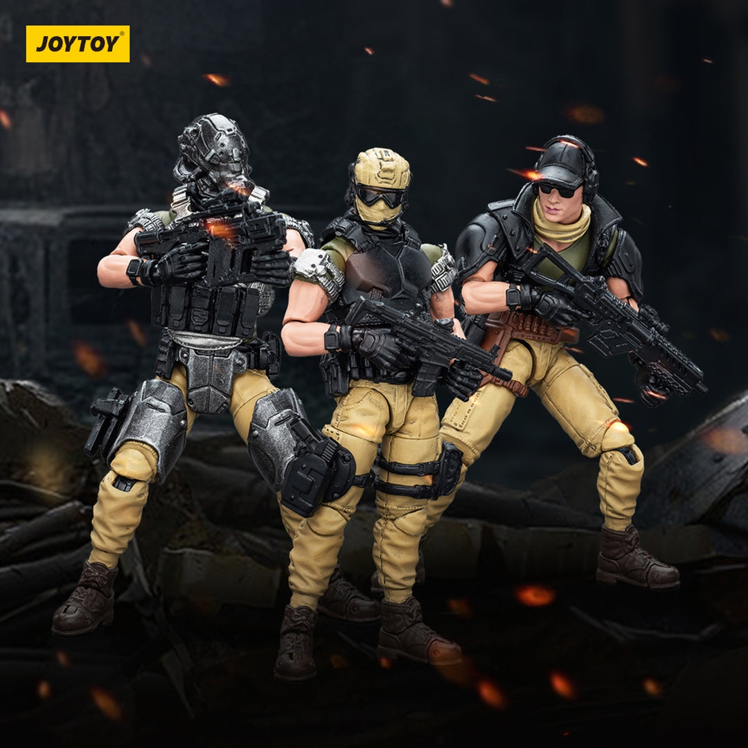 ハードコア・コールドプレイ キナ傭兵隊 ファイアーパワーマスター 1/18スケール
