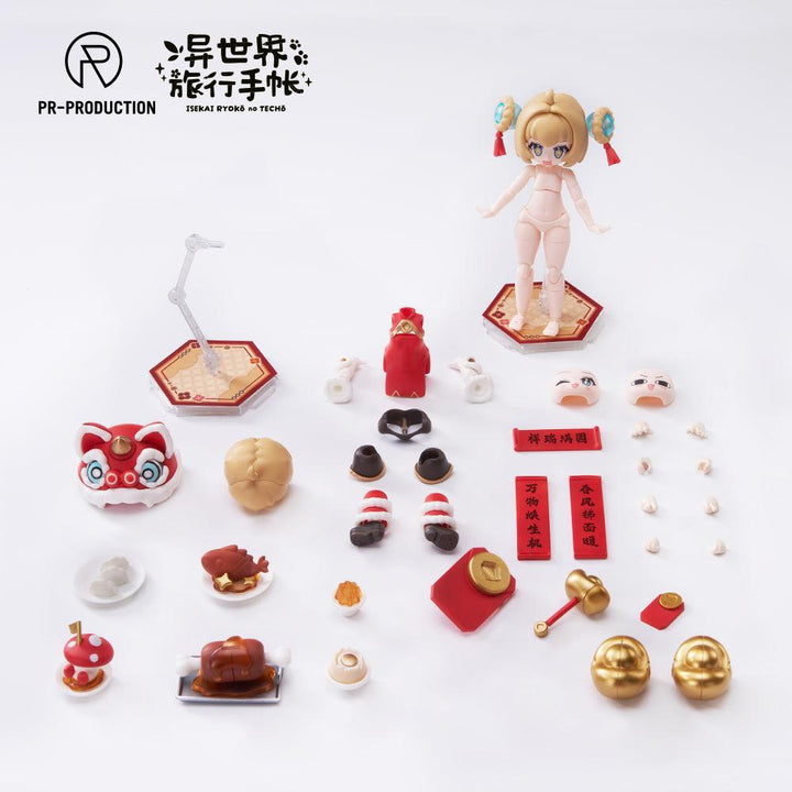 異世界旅行手帳 SP01 新人戦士 レニー・ブラウン 新春Ver. プラスチックキット