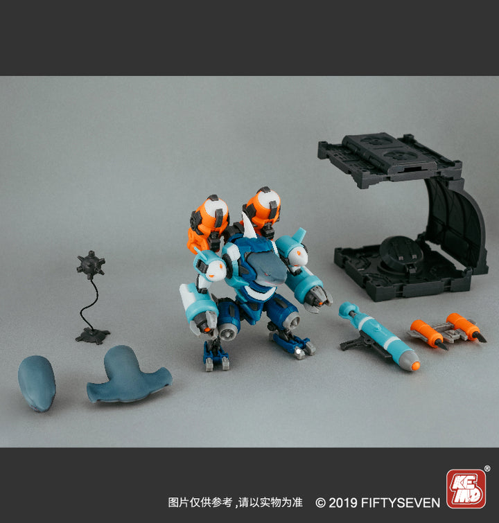 NUMBER 57マンハンター ディープシー リッパー鮫鯊 1/24スケール