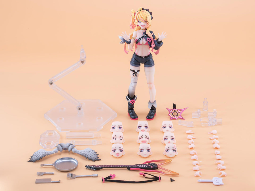魔音天使・星川猫猫 完成品アクションフィギュア 黄髪Ver. 1/12スケール