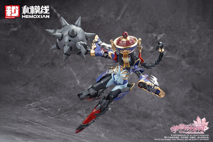 メドタの残響 キョンシー・玖蓮 通常版 プラスチックキット(二次生産版) 1/10スケール
