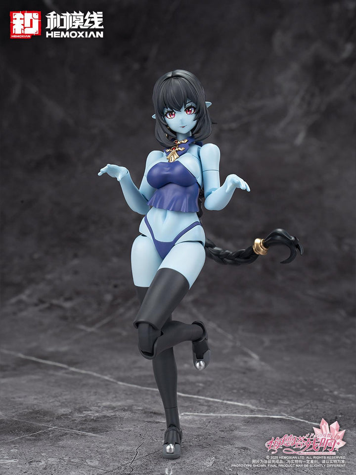 メドタの残響 キョンシー・玖蓮 通常版 プラスチックキット(二次生産版) 1/10スケール