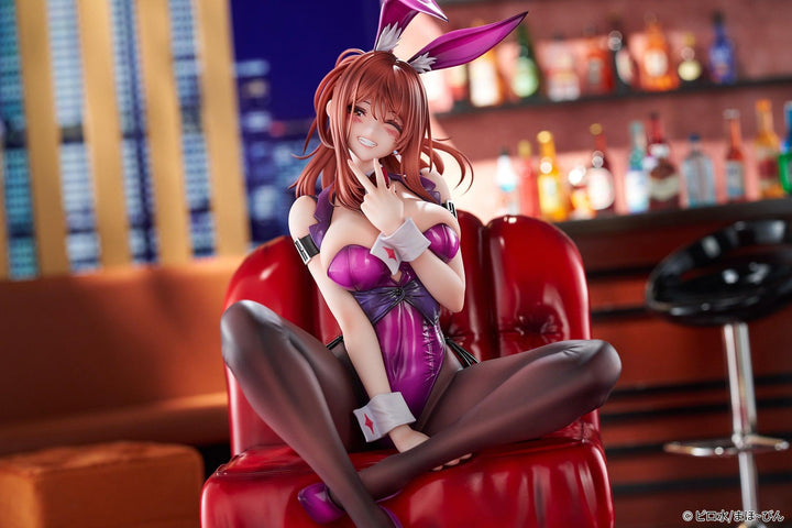はにかみ彼女 冥加皐希 バニーガールVer. illustration by ピロ水 完成品フィギュア 豪華版 1/6スケール