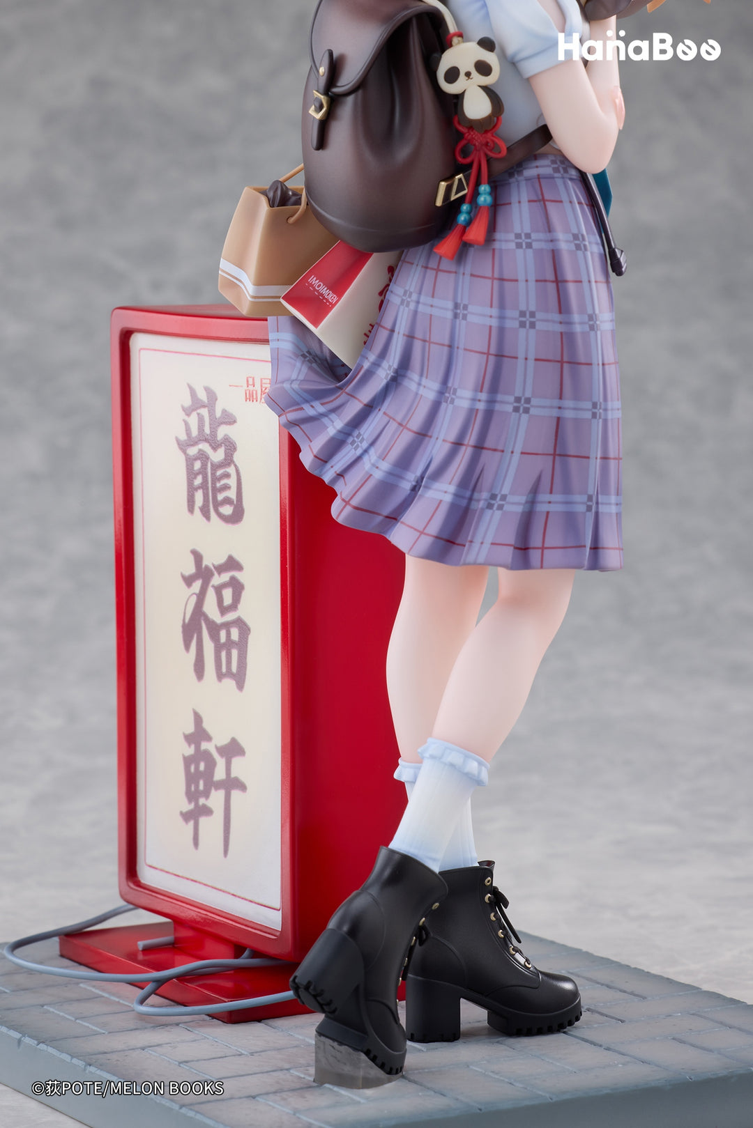 パンダ肉まんちゃん Illustrated by 荻pote 完成品フィギュア 1/6スケール