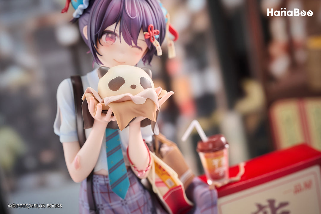 パンダ肉まんちゃん Illustrated by 荻pote 完成品フィギュア 1/6スケール