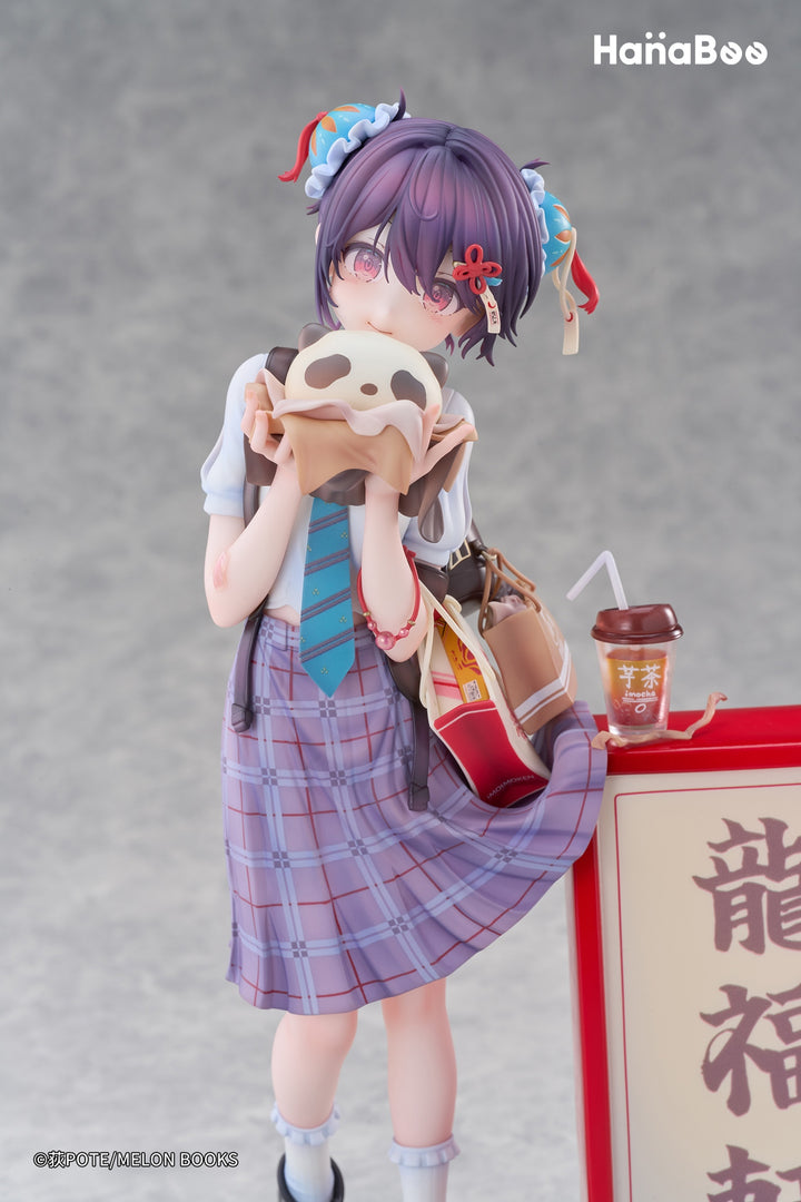 パンダ肉まんちゃん Illustrated by 荻pote 完成品フィギュア 豪華版 1/6スケール