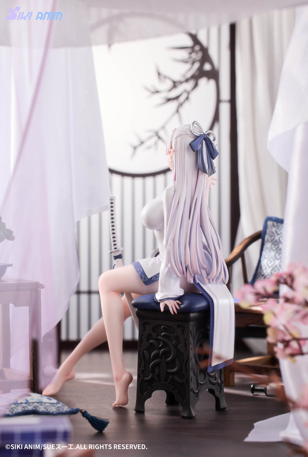 青白蛇のイロ 完成品フィギュア 1/7スケール