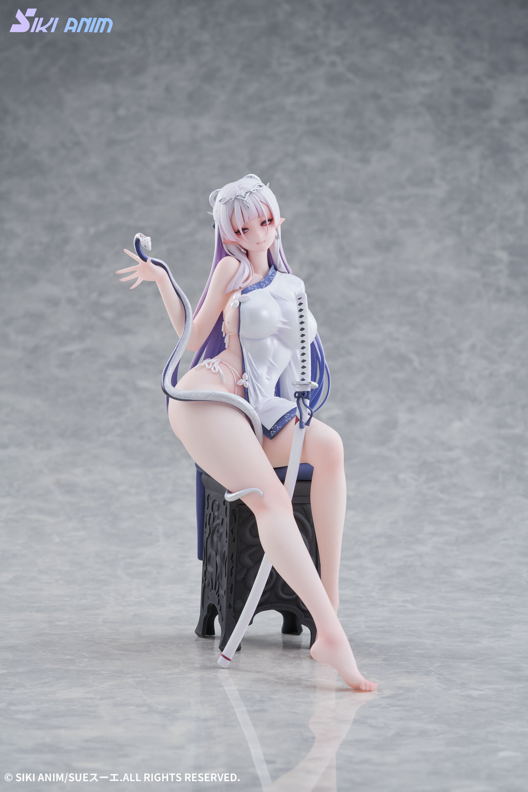 青白蛇のイロ 完成品フィギュア 1/7スケール