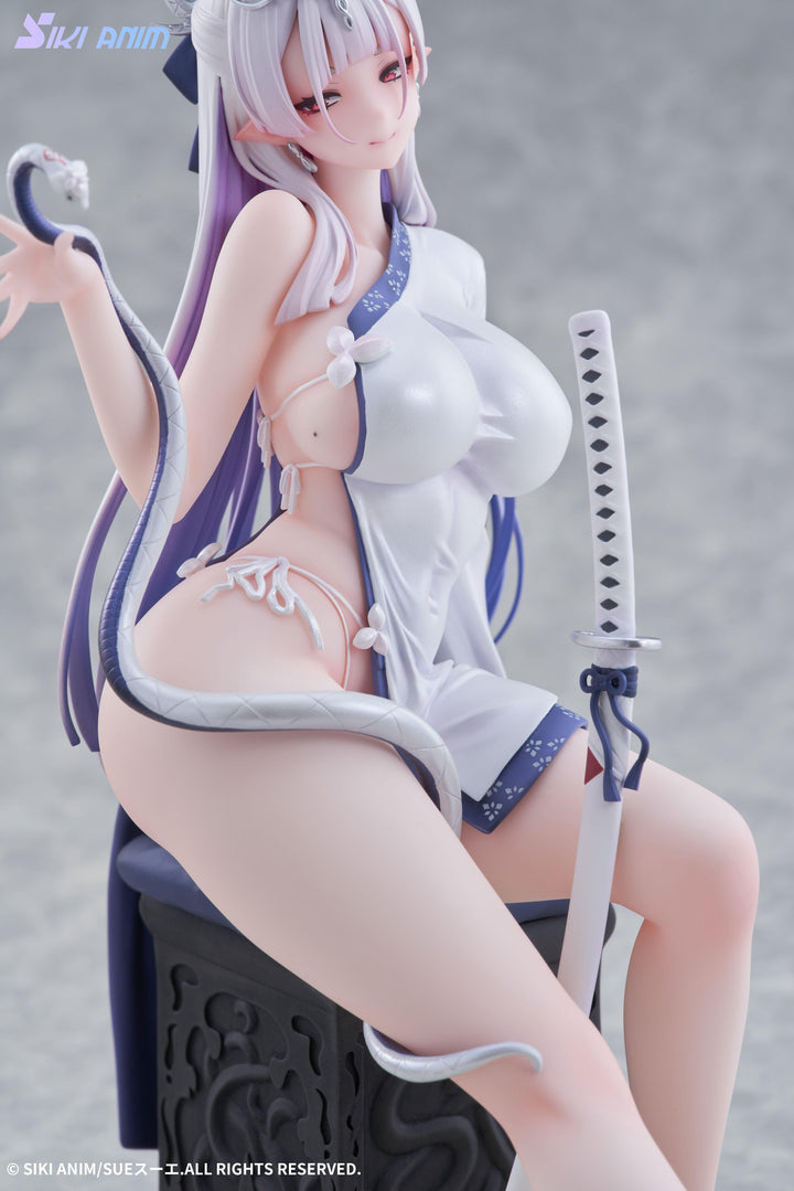 青白蛇のイロ 完成品フィギュア 1/7スケール