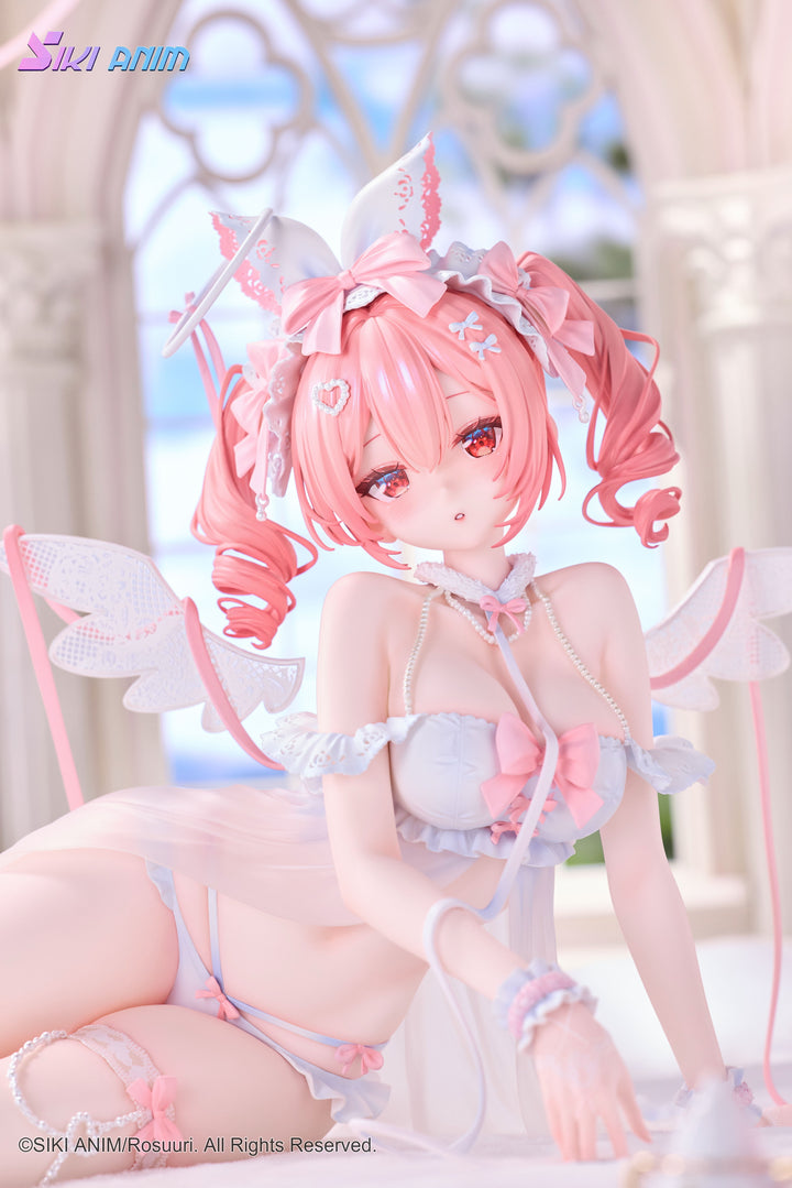 白うさぎRosu 天使ver. Illustrated by Rosuuri 完成品フィギュア 1/4スケール