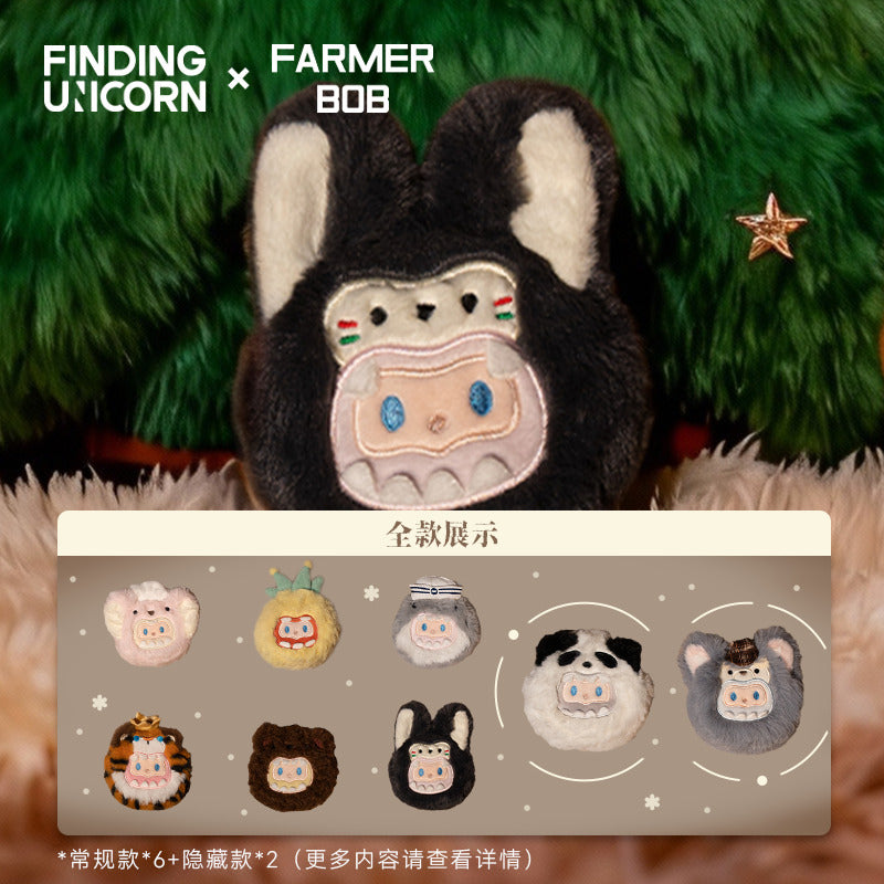 【決算セール対象！】 (単品販売)FARMER BOB ふわもこコインケース第2弾 ブラインドボックス