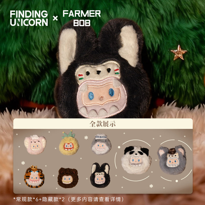【決算セール対象！】 (単品販売)FARMER BOB ふわもこコインケース第2弾 ブラインドボックス