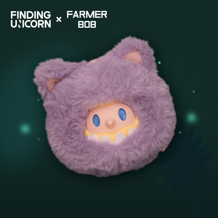 【決算セール対象！】 (単品販売) FARMER BOB ミニナイトモンスターシリーズ ブラインドボックス ぬいぐるみ ストラップ ファーマーボブ