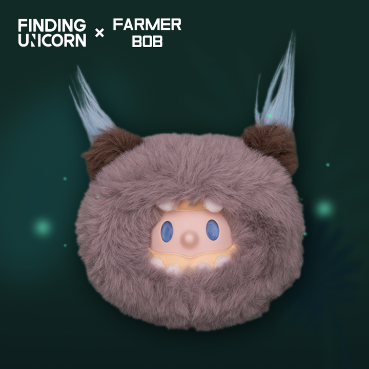 【決算セール対象！】 (単品販売) FARMER BOB ミニナイトモンスターシリーズ ブラインドボックス ぬいぐるみ ストラップ ファーマーボブ