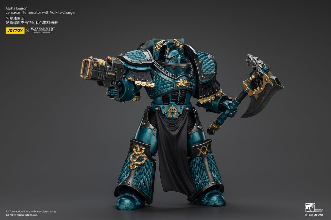 【決算セール対象！】 アルファレギオン レルナイアン・ターミネーター（ヴォルカイト・チャージャー装備） 1/18スケール