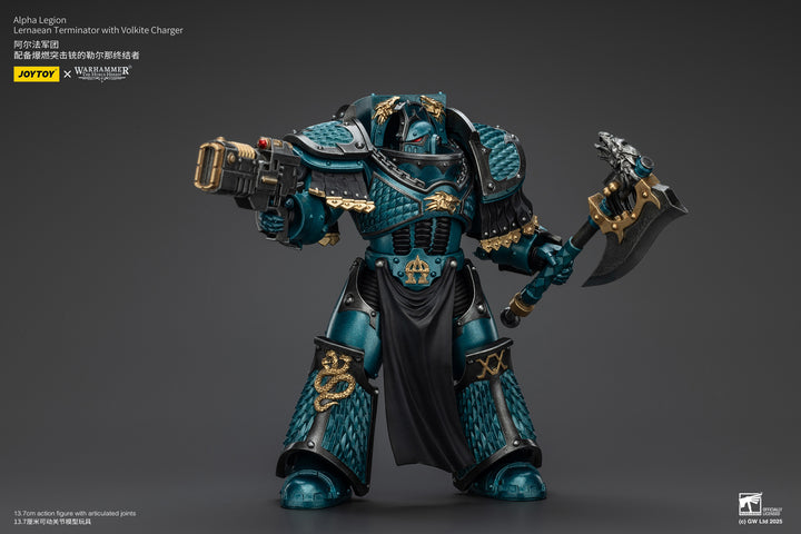 【決算セール対象！】 アルファレギオン レルナイアン・ターミネーター（ヴォルカイト・チャージャー装備） 1/18スケール