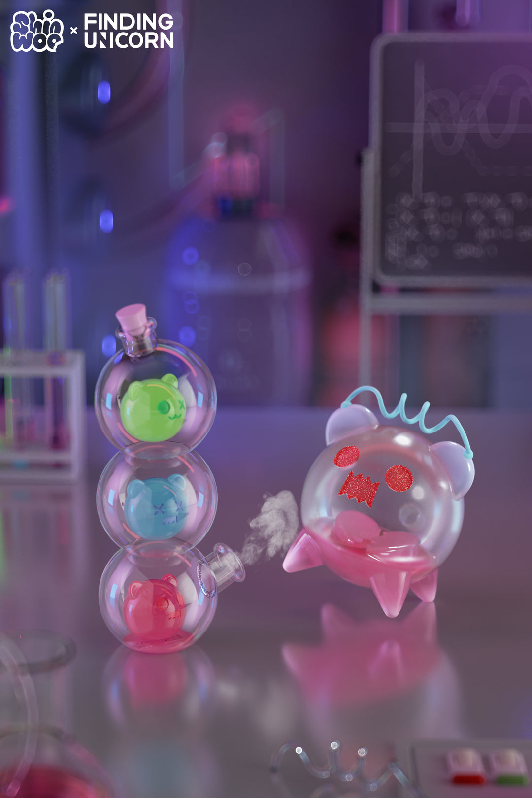 【決算セール対象！】 (単品販売)BABY GHOST BEAR ラブシック・ラボシリーズ