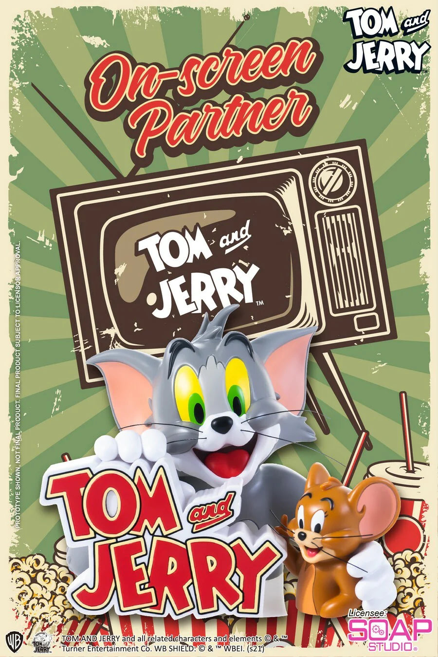 トムとジェリー 画面上のパートナー