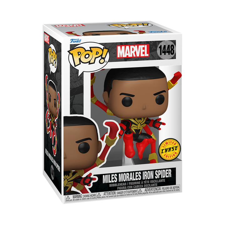 Pop! SPコミックス マイルス アイアン・スパイダー with CHASE
