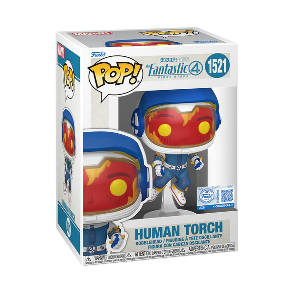Pop! Marvel ヒューマン・トーチ 宇宙飛行士Ver. （ファンタスティック4：ファースト・ステップ）