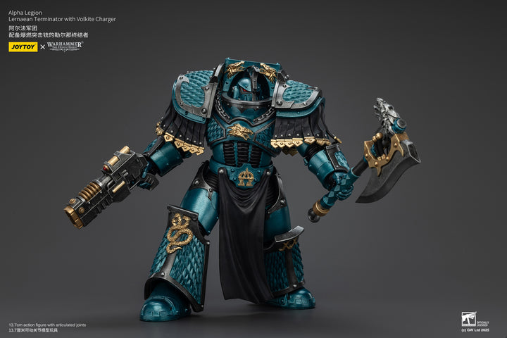 【決算セール対象！】 アルファレギオン レルナイアン・ターミネーター（ヴォルカイト・チャージャー装備） 1/18スケール