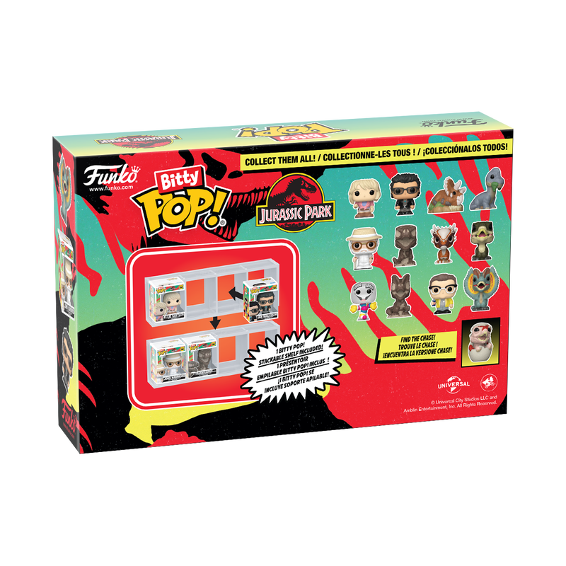 Bitty Pop! 4pk ジュラシック・パーク ラプター