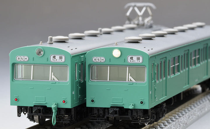 98534 103系通勤電車（初期型非冷房車･ｴﾒﾗﾙﾄﾞｸﾞﾘｰﾝ）基本セットＡ（３両）