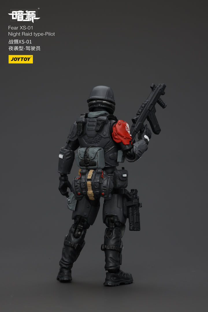 戦慄XS-01 夜間強襲型・パイロット 1/25スケール