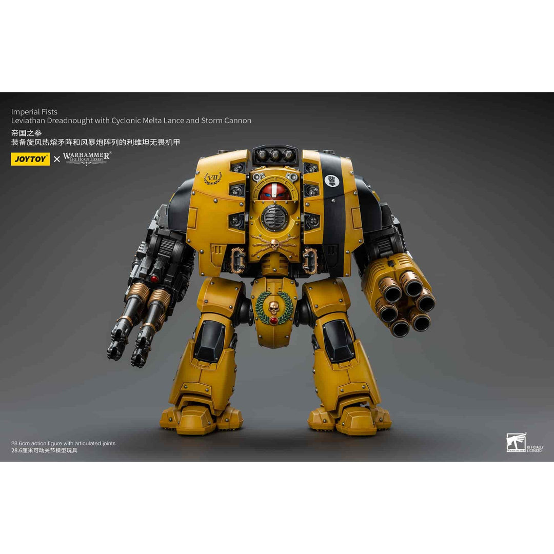 インペリアルフィスト リヴァイアサン・ドレッドノート（サイクロニック・メルタランス 、ストームキャノン装備） 1/18スケール