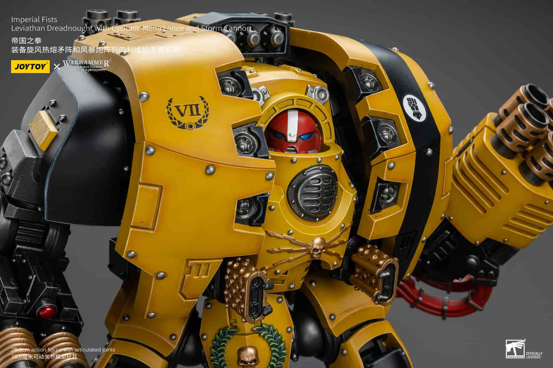インペリアルフィスト リヴァイアサン・ドレッドノート（サイクロニック・メルタランス 、ストームキャノン装備） 1/18スケール